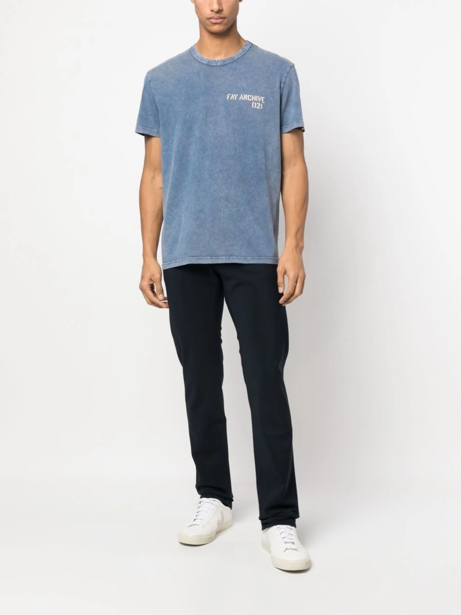 Tricou Fay albastru - Img 2