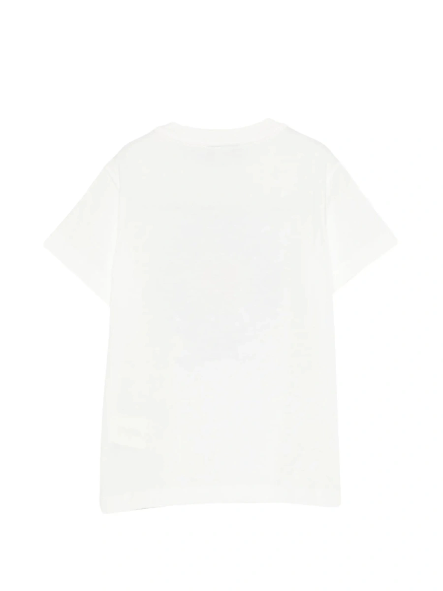 Tricou Fendi alb din bumbac - Img 4
