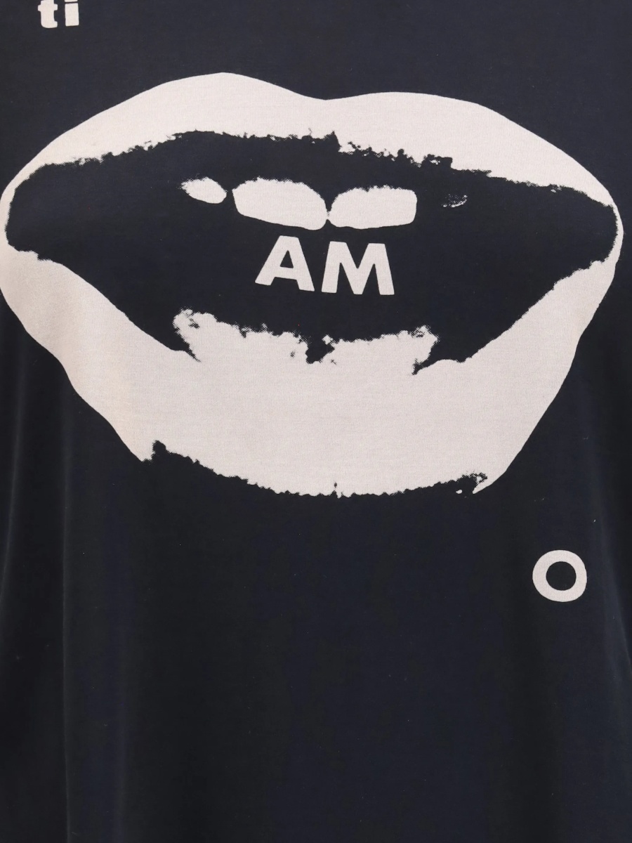 Tricou Fendi negru din bumbac - Img 3