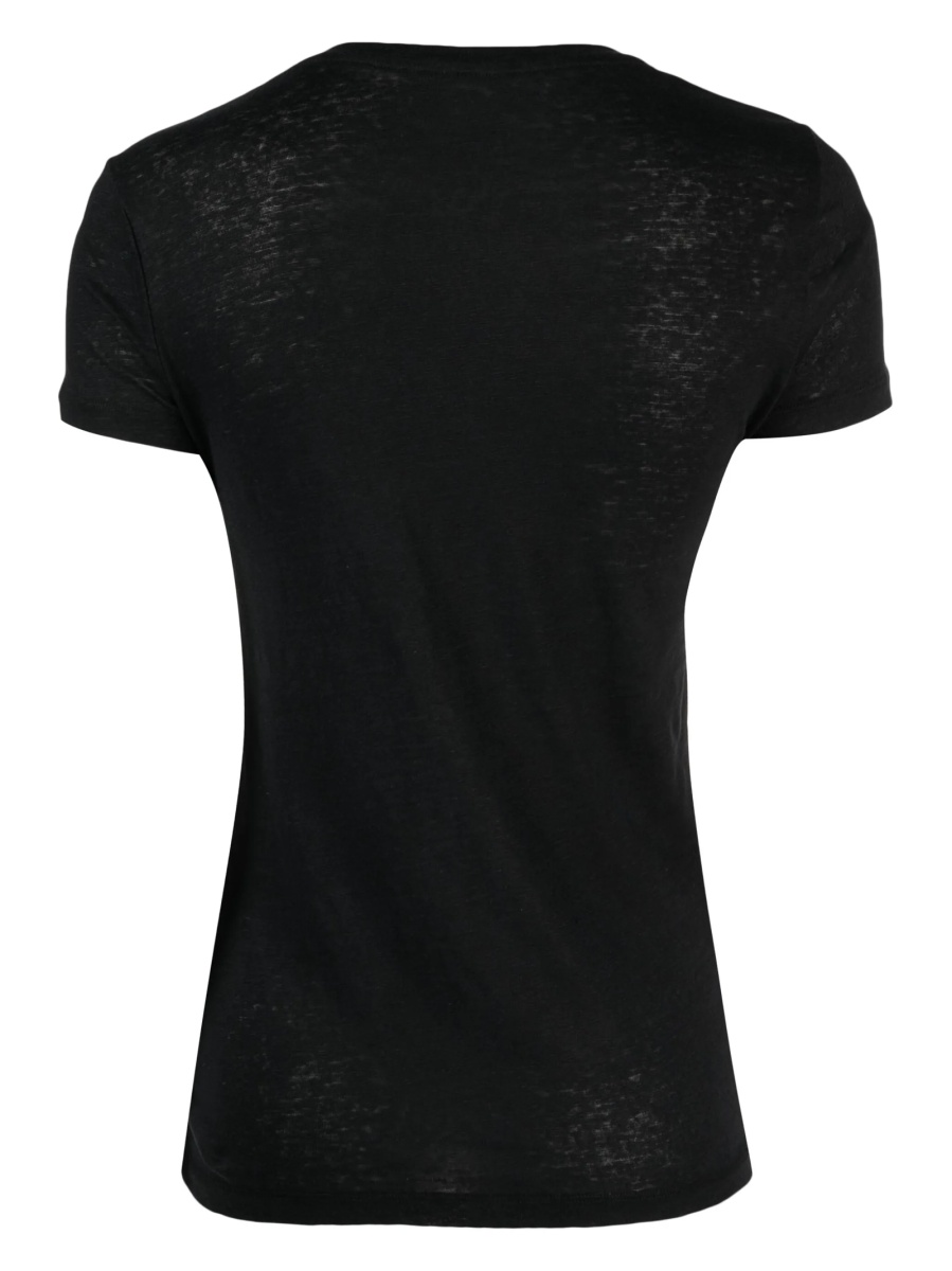 Tricou Filatures Du Lion negru - Img 2