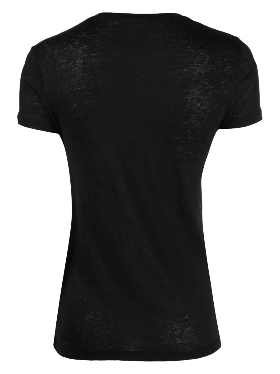Tricou Filatures Du Lion negru - Img 2