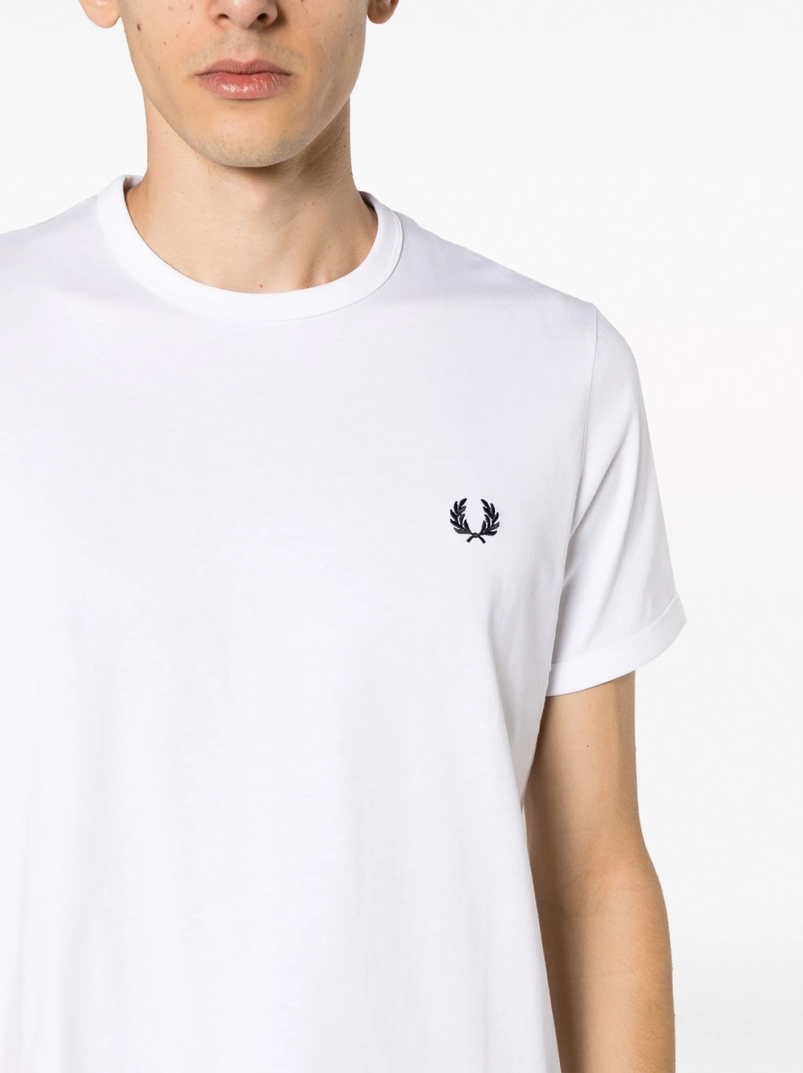 Tricou Fred Perry alb - Img 5