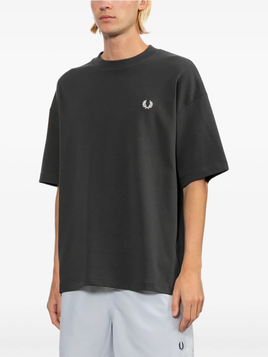Tricou Fred Perry gri - Img 3