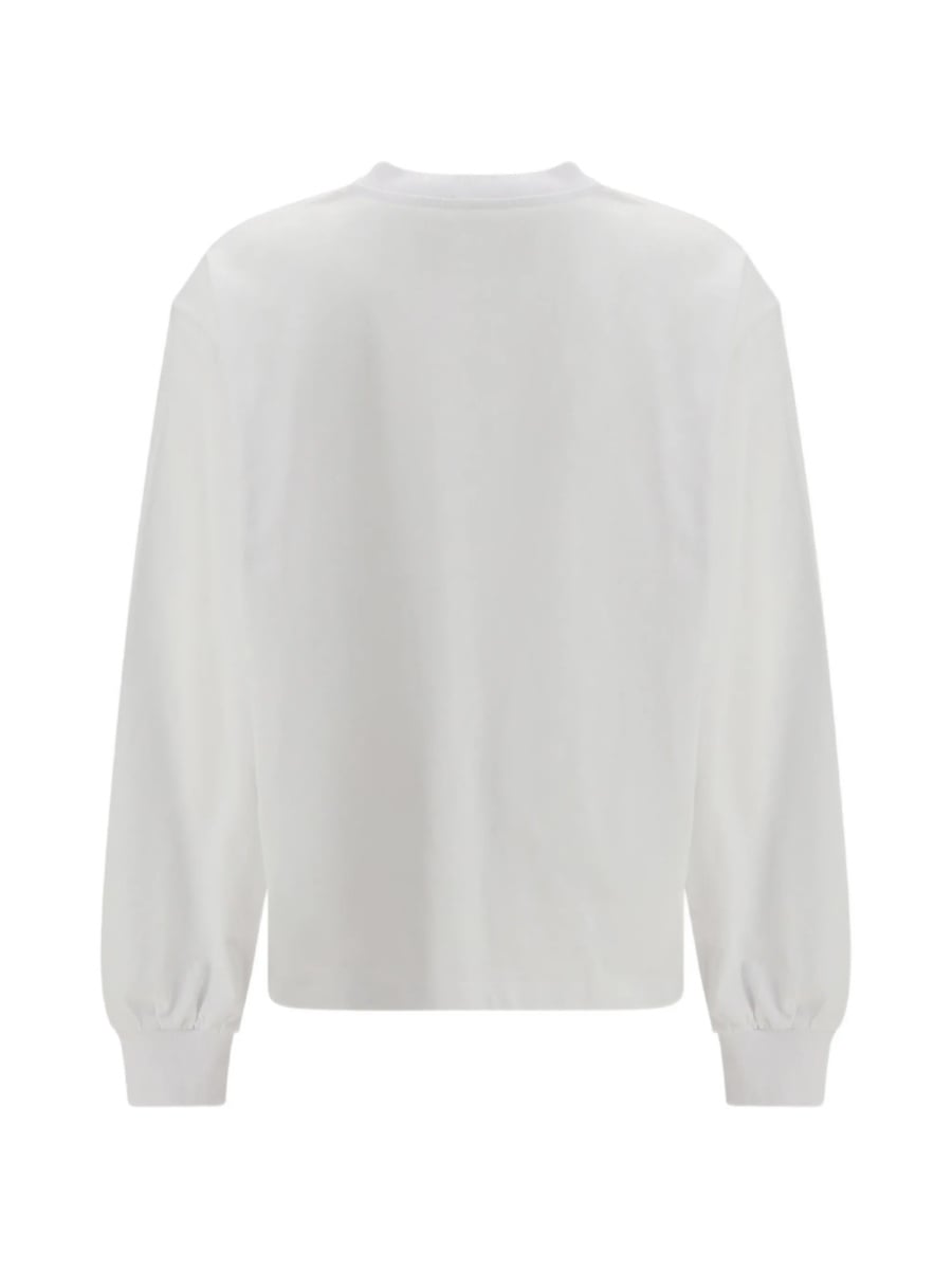 Tricou Ganni alb - Img 2