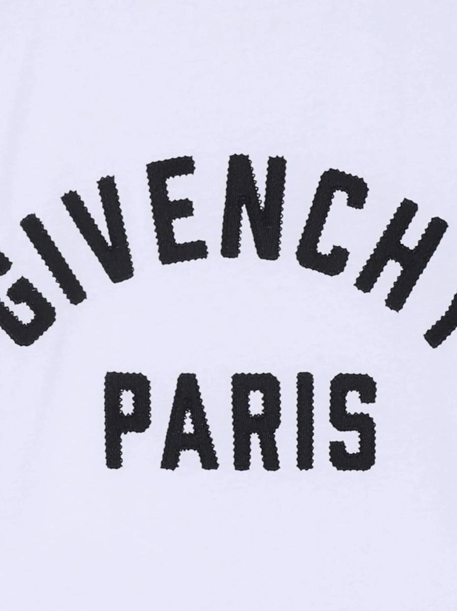 Tricou Givenchy alb din bumbac - Img 5