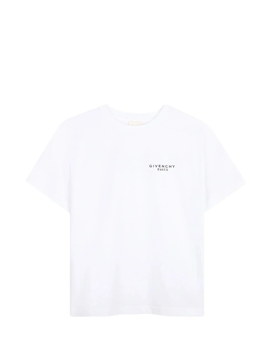 Tricou Givenchy alb din bumbac - Img 6