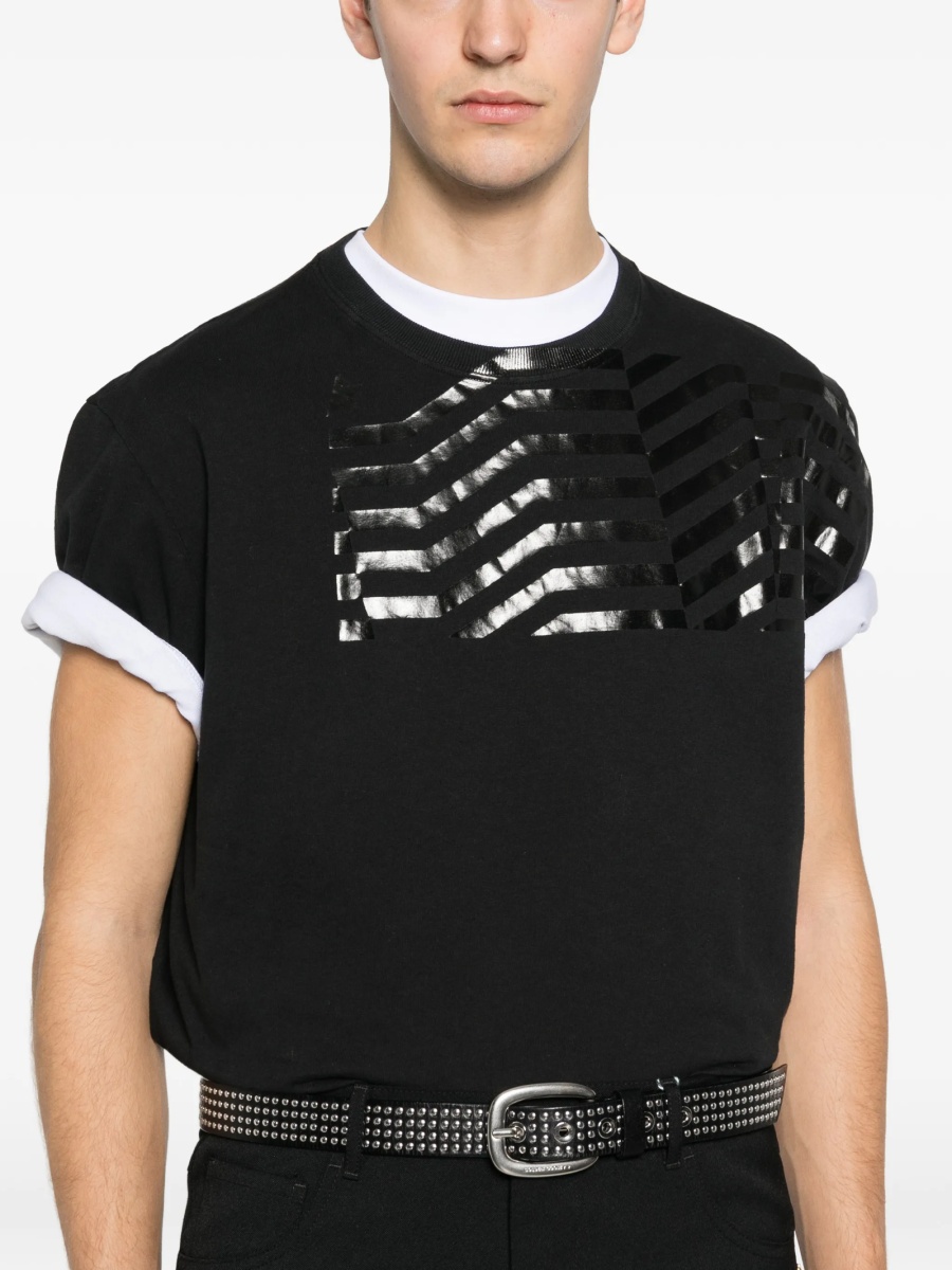 Tricou Golden Goose negru - Img 5