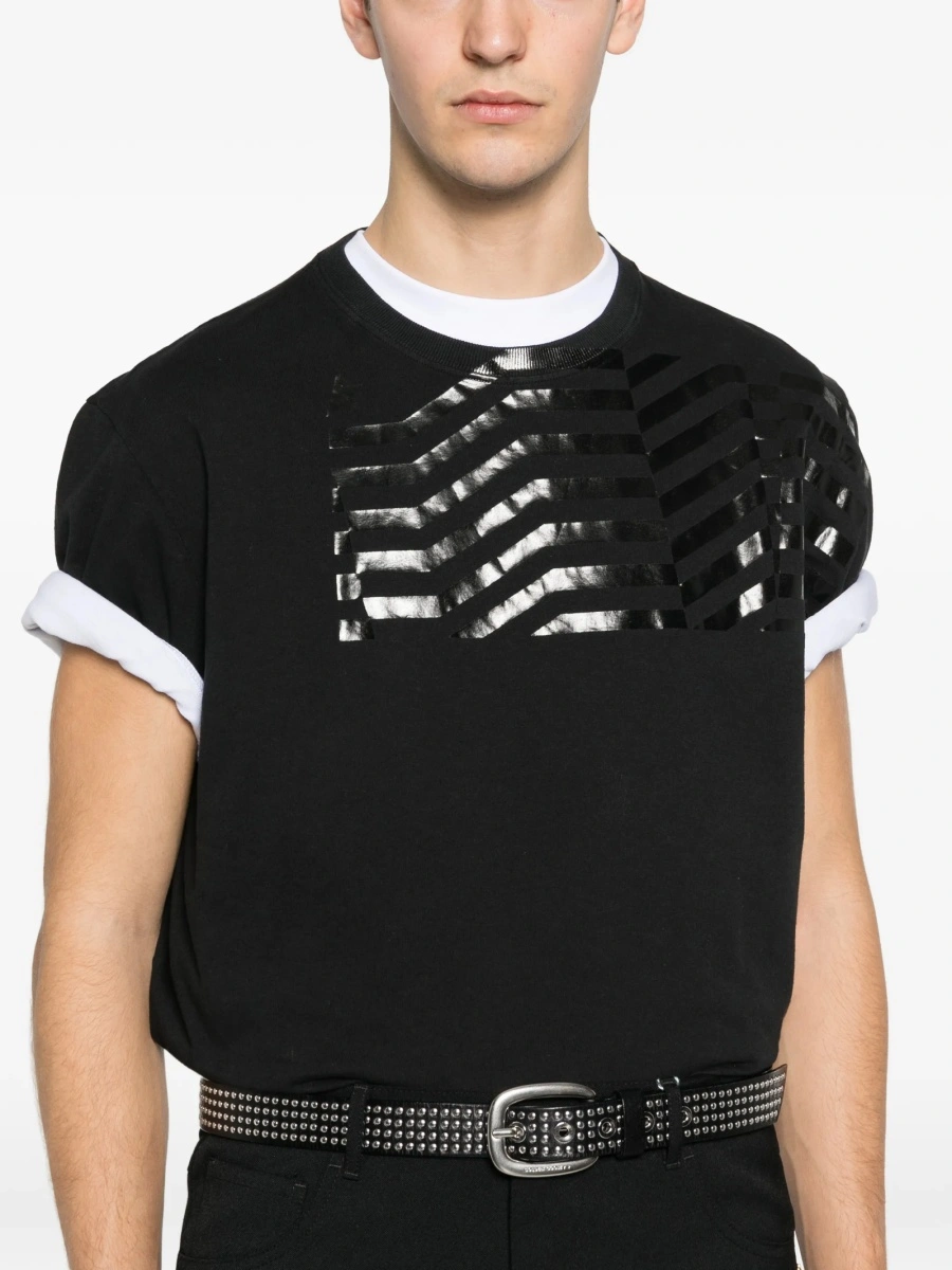 Tricou Golden Goose negru - Img 5