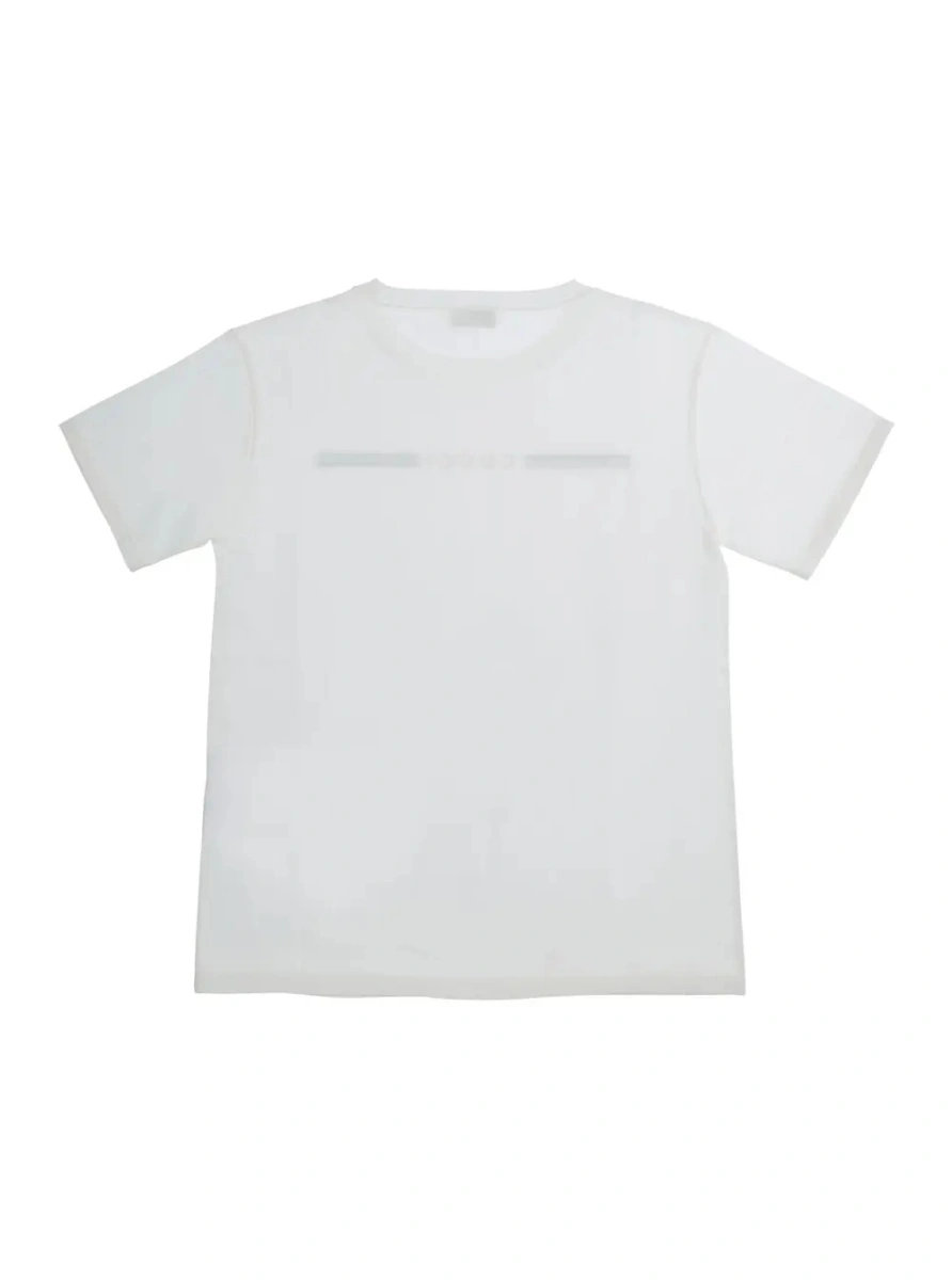 Tricou Gucci alb din bumbac - Img 2