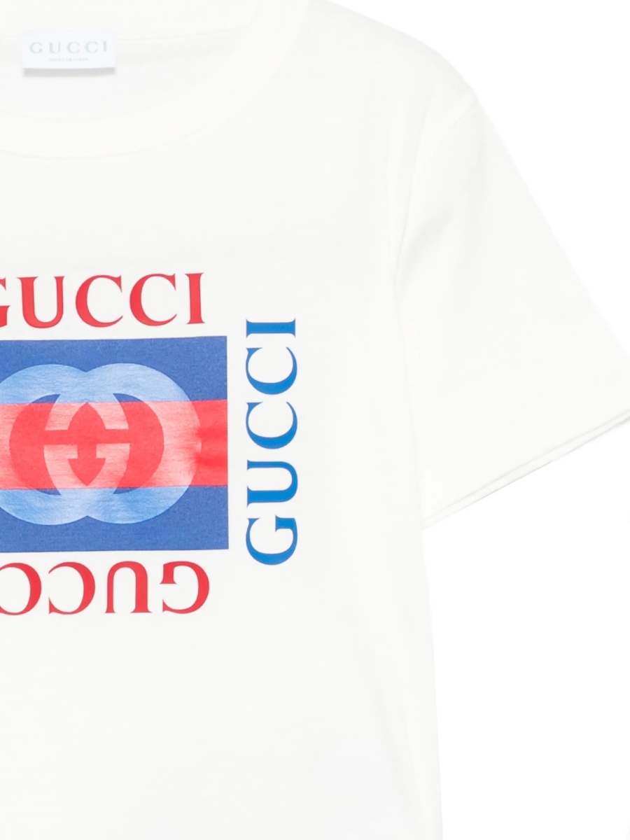 Tricou Gucci alb - Img 3
