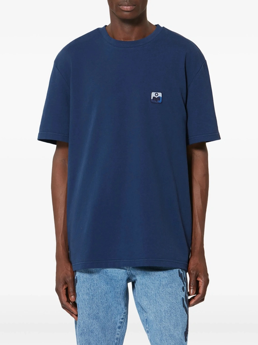 Tricou Isabel Marant albastru - Img 3