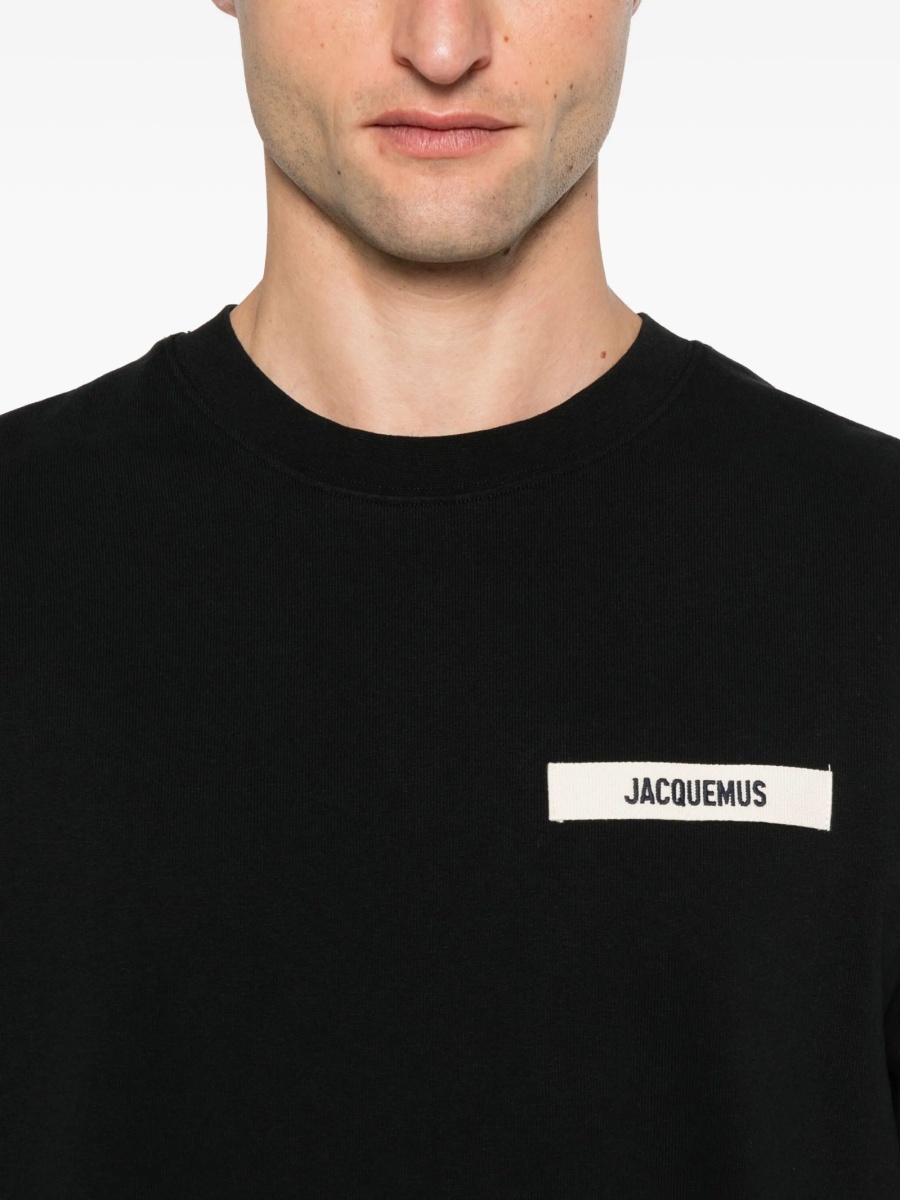Tricou JACQUEMUS negru - Img 4