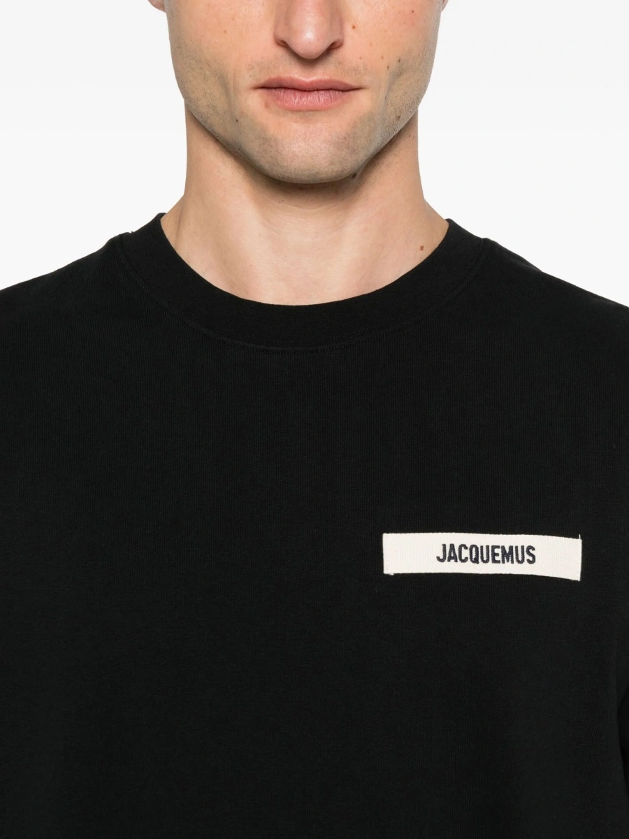 Tricou JACQUEMUS negru - Img 4