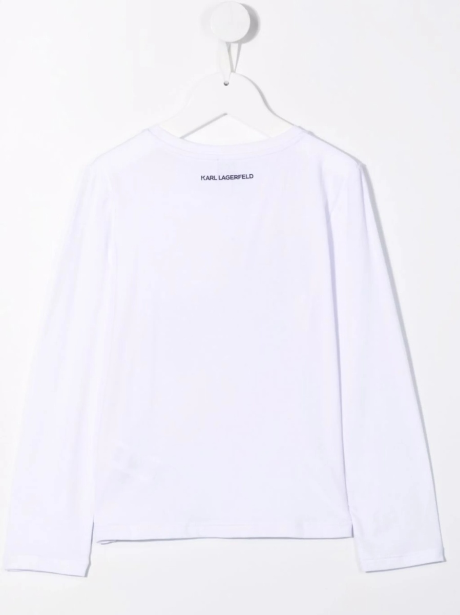 Tricou Karl Lagerfeld alb - Img 2