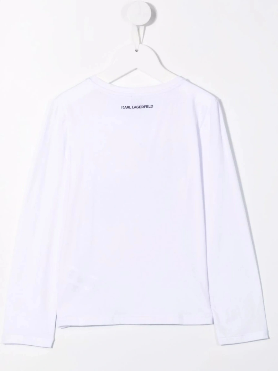 Tricou Karl Lagerfeld alb - Img 2