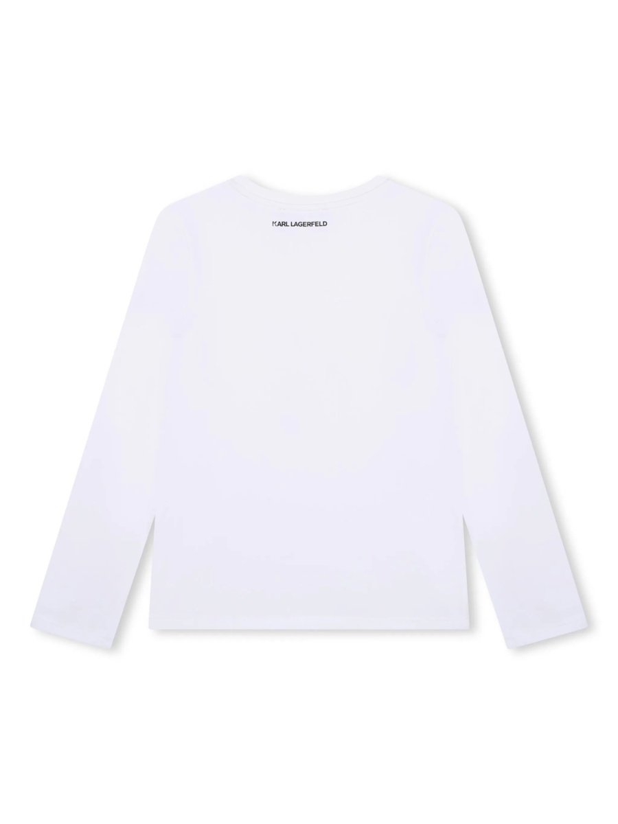 Tricou Karl Lagerfeld alb - Img 2