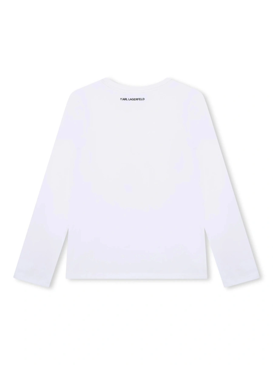 Tricou Karl Lagerfeld alb - Img 2