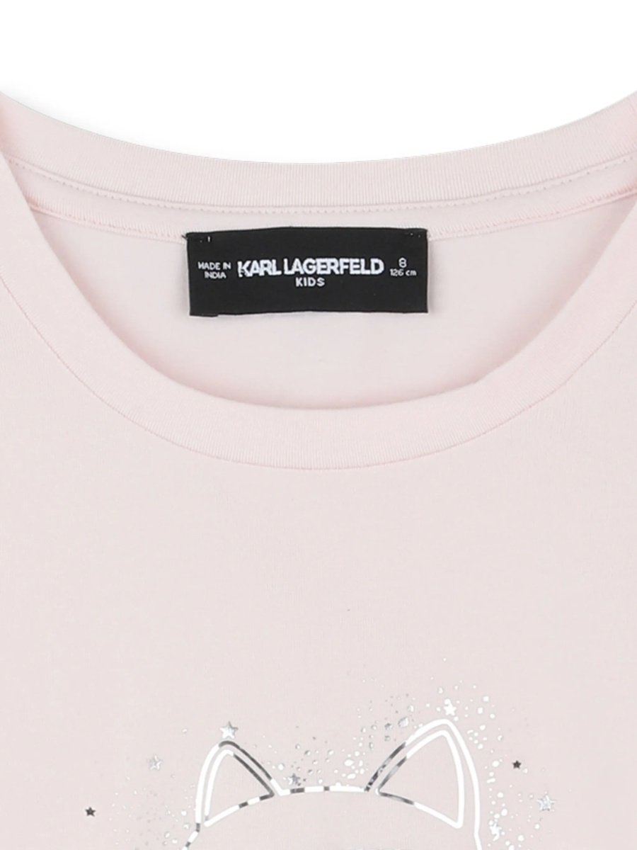 Tricou Karl Lagerfeld neutru - Img 3