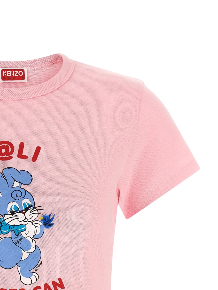 Tricou Kenzo roz - Img 3
