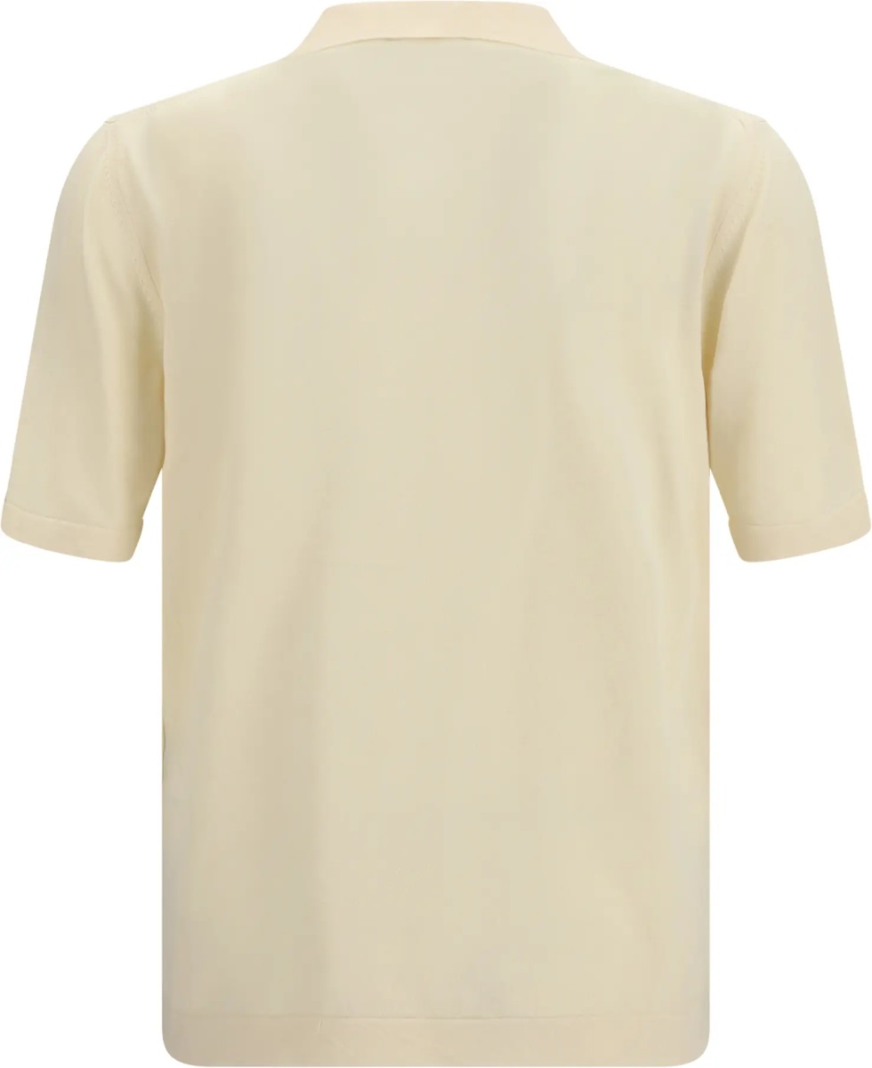 Tricou Levanti V-neck knit T-shirt - Img 2