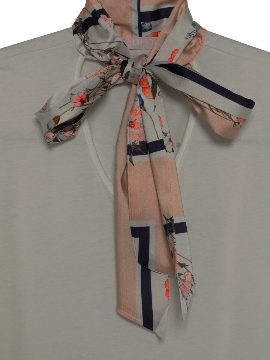 Tricou Liu Jo White alb - Img 3