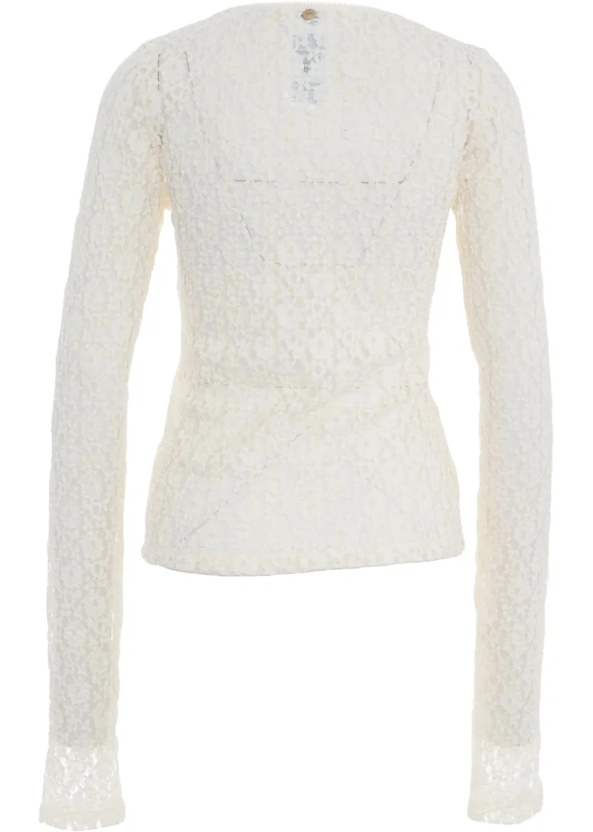 Tricou Liu Jo White alb - Img 3