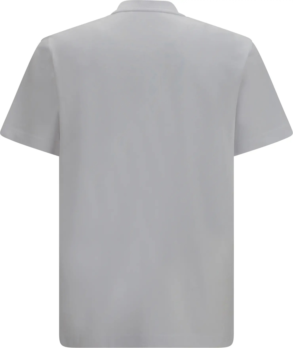 Tricou Logo patch cotton jersey T-shirt - Img 2