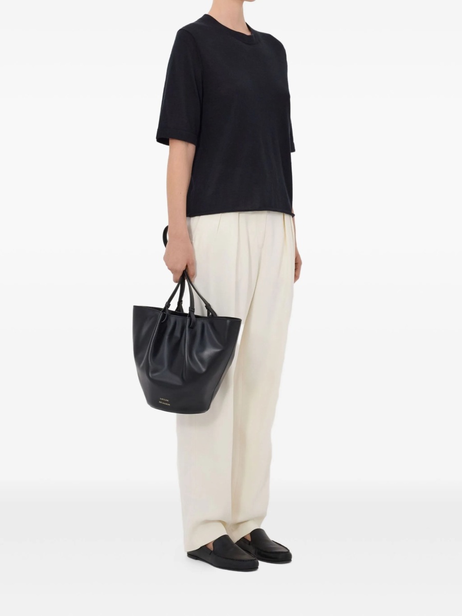 Tricou LOULOU DE SAISON negru - Img 3
