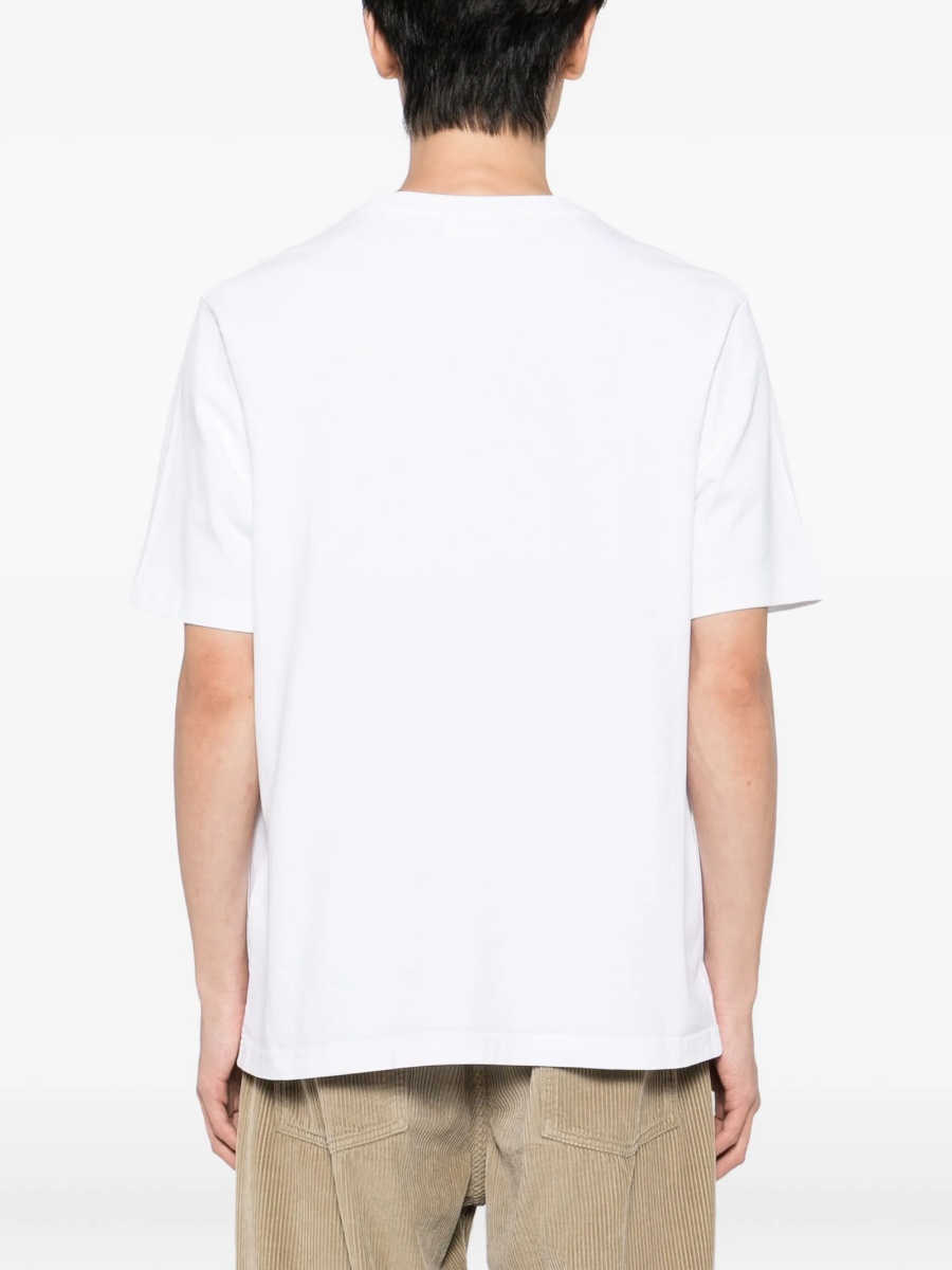 Tricou MAISON KITSUNÉ alb - Img 3