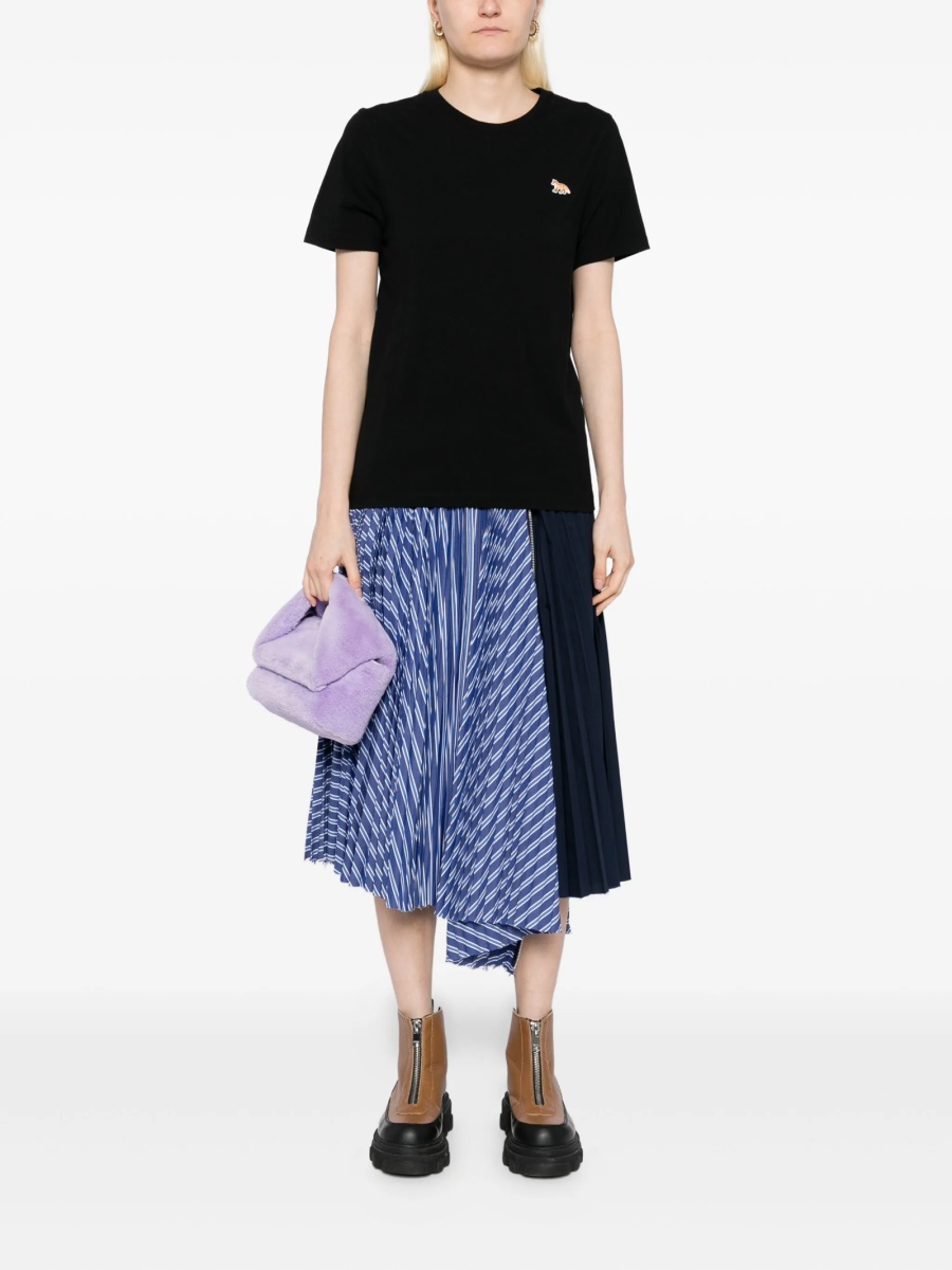 Tricou MAISON KITSUNÉ negru - Img 2