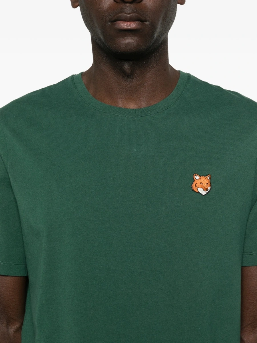 Tricou MAISON KITSUNÉ verde - Img 5