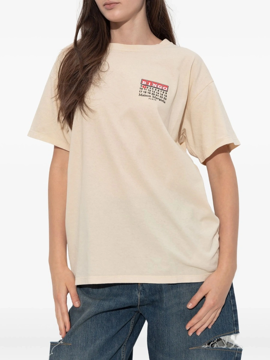 Tricou Maison Margiela neutru - Img 3