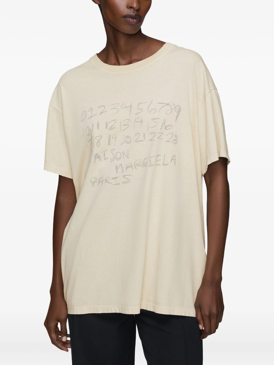 Tricou Maison Margiela neutru - Img 3