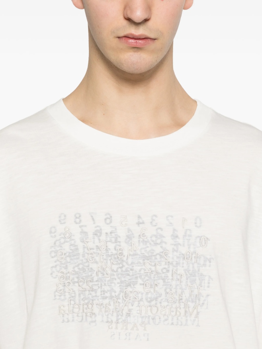 Tricou Maison Margiela neutru - Img 5
