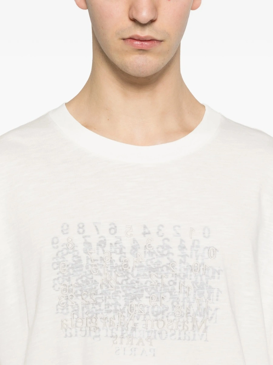 Tricou Maison Margiela neutru - Img 5