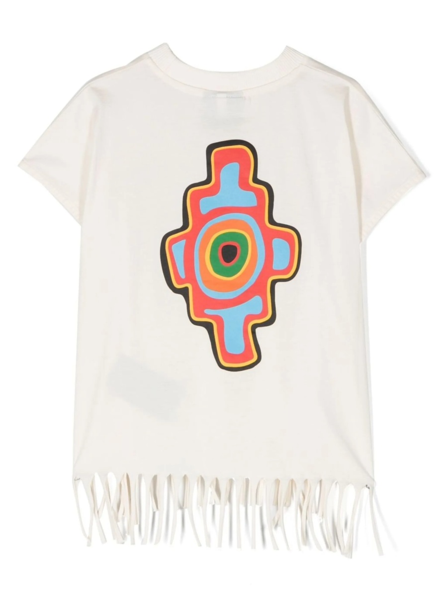 Tricou Marcelo Burlon neutru - Img 2