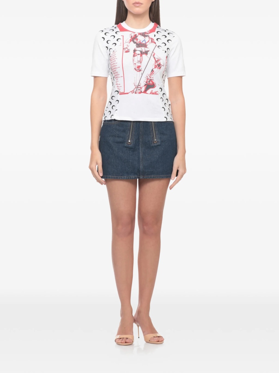 Tricou MARINE SERRE alb - Img 3