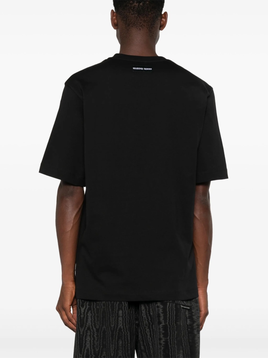 Tricou MARINE SERRE crescent moon negru - Img 4
