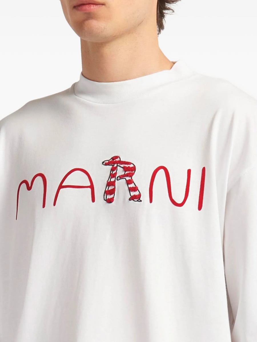 Tricou Marni alb - Img 3