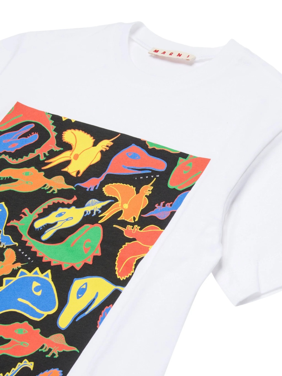 Tricou Marni alb - Img 3