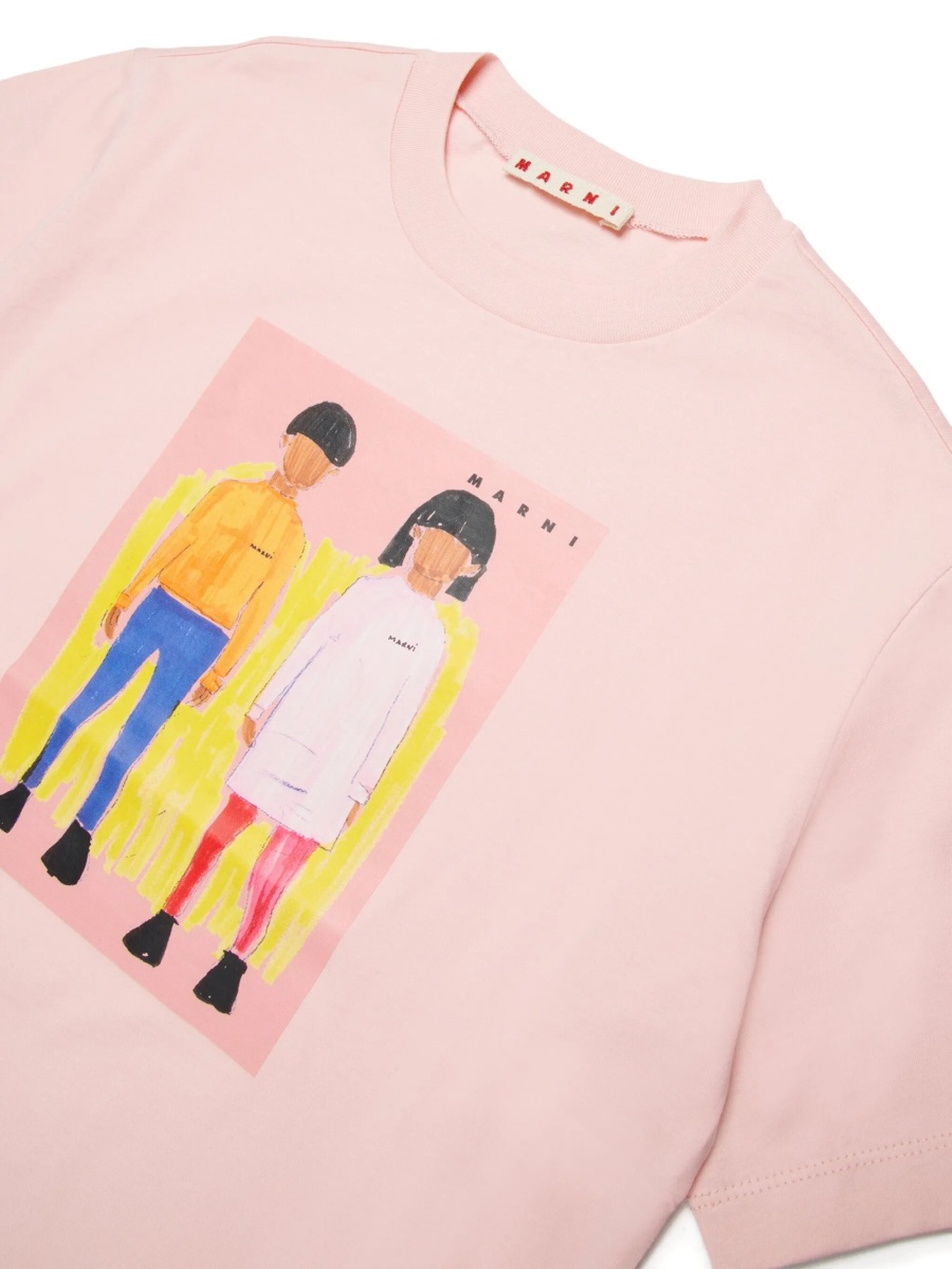 Tricou Marni roz - Img 3