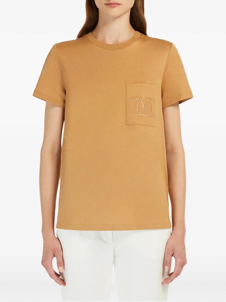 Tricou Max Mara portocaliu - Img 2