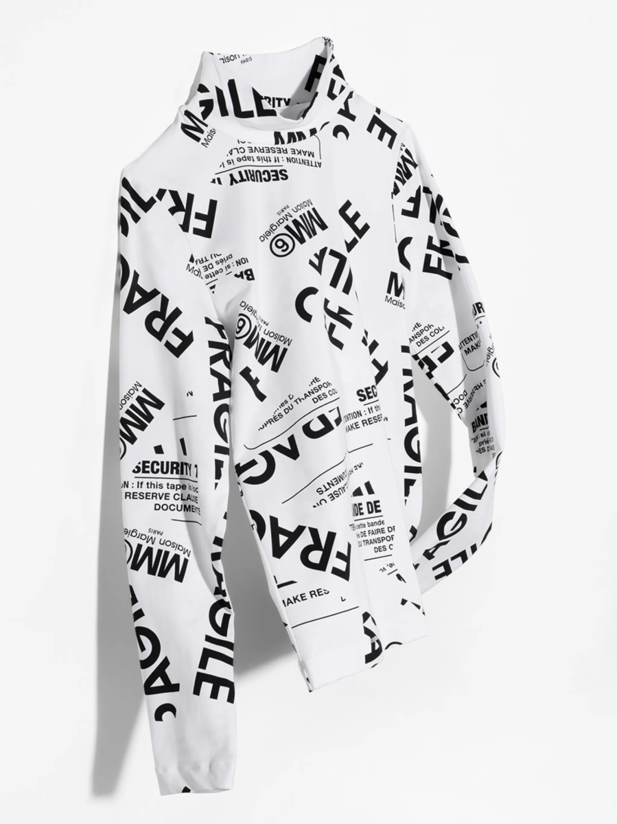 Tricou MM6 Maison Margiela alb - Img 5