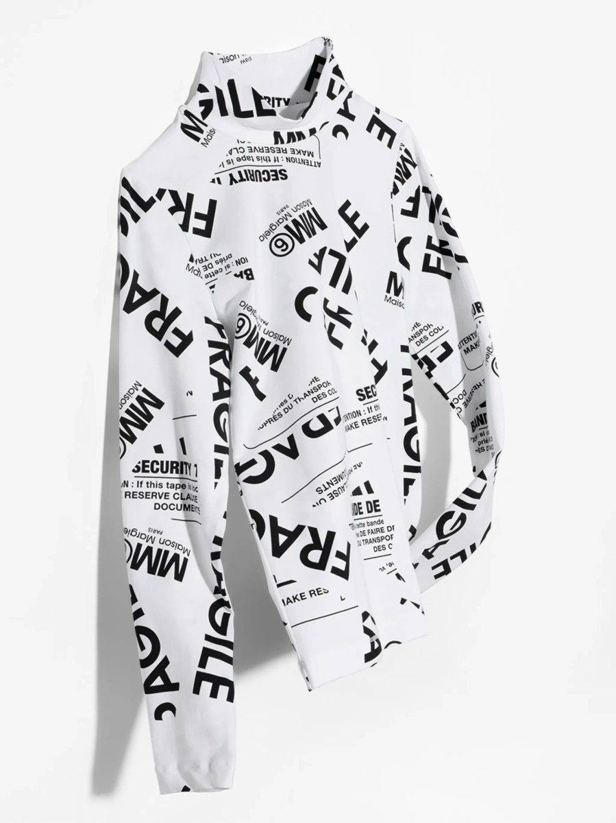 Tricou MM6 Maison Margiela alb - Img 5