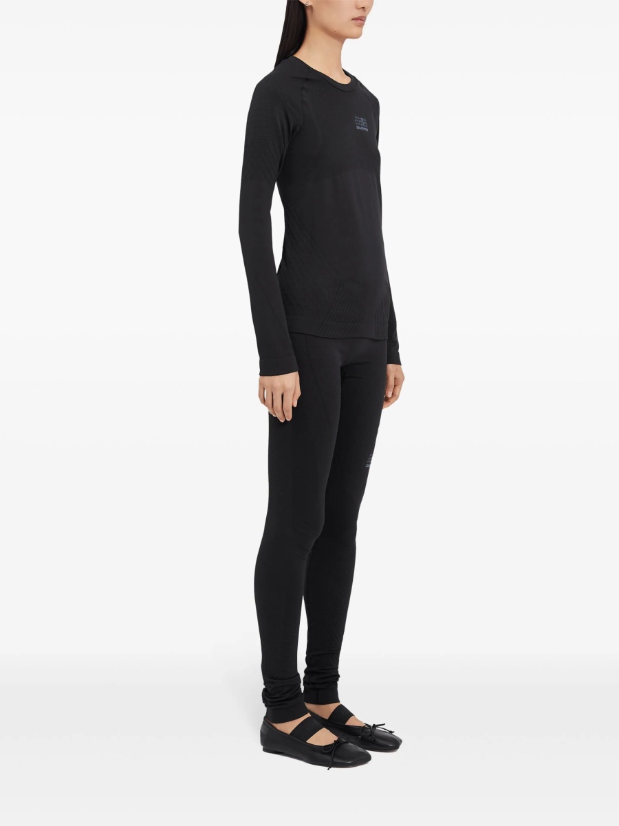 Tricou MM6 Maison Margiela negru - Img 3