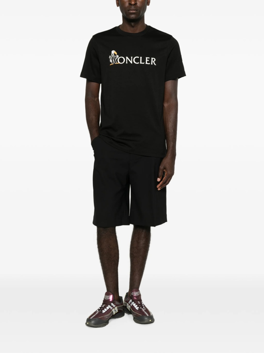 Tricou Moncler negru - Img 2