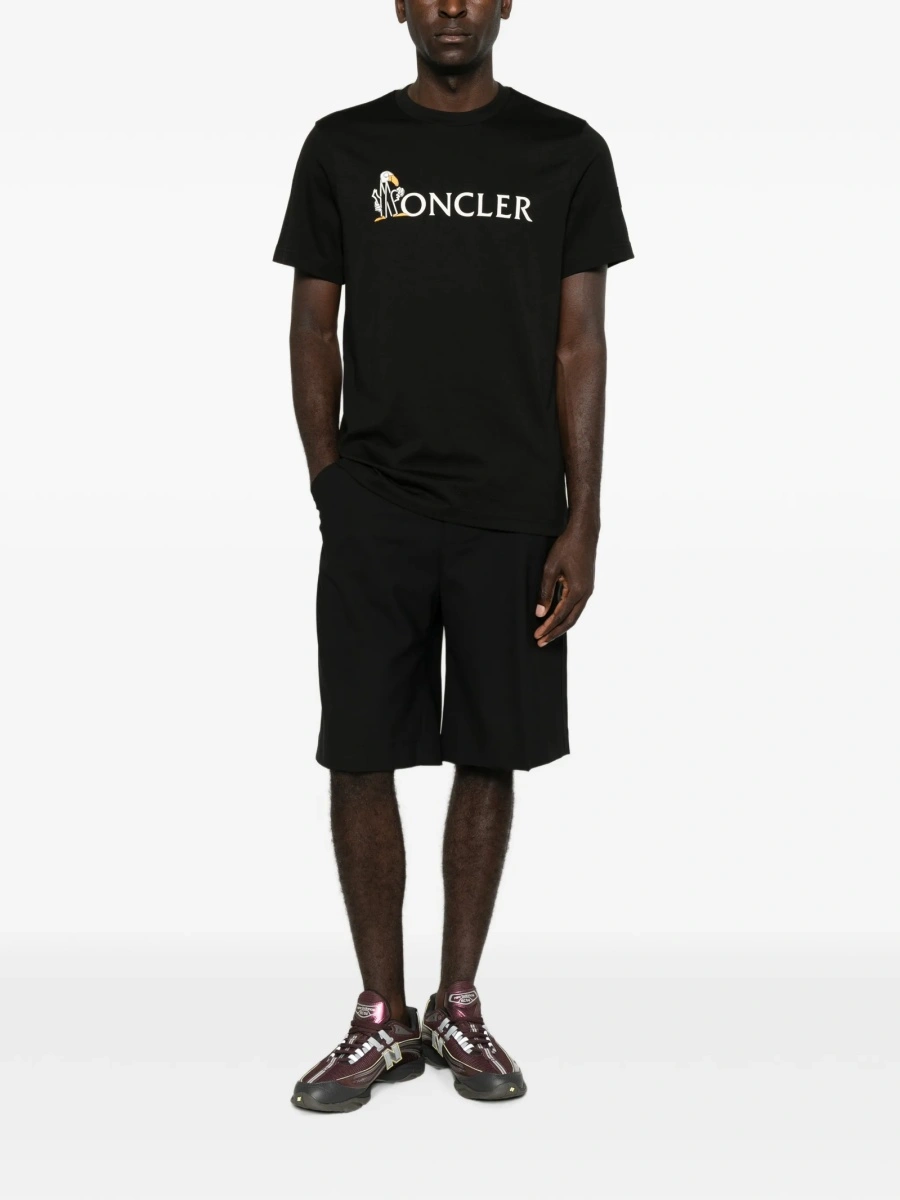 Tricou Moncler negru - Img 2