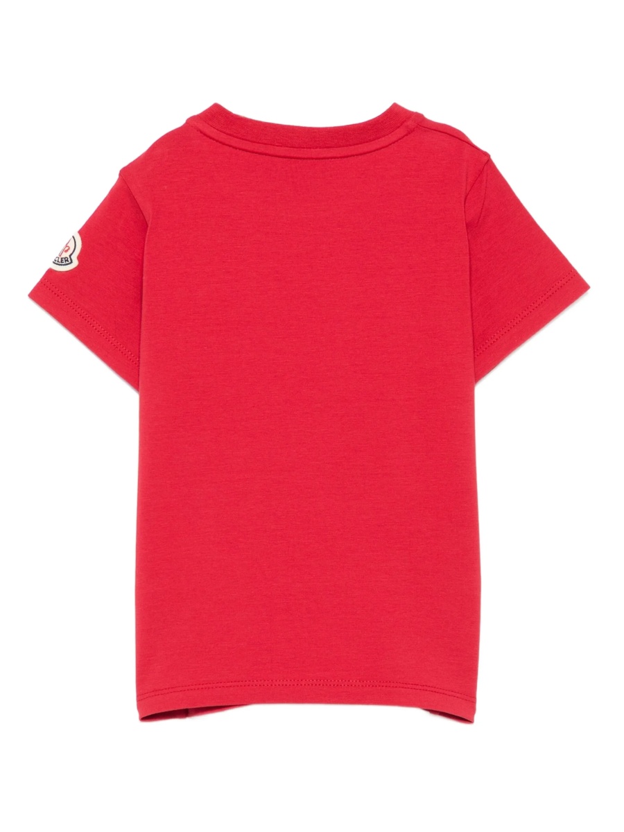 Tricou Moncler rosu - Img 2
