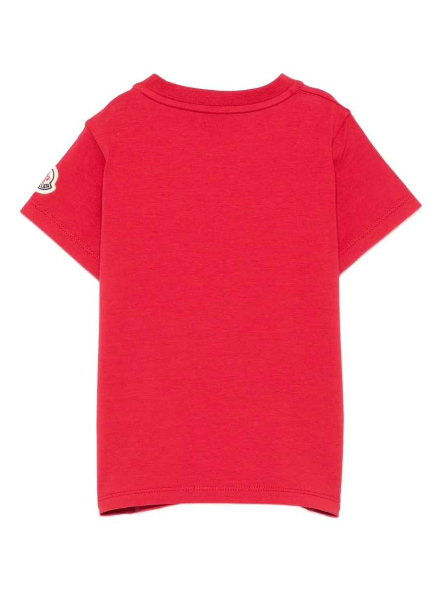 Tricou Moncler rosu - Img 2