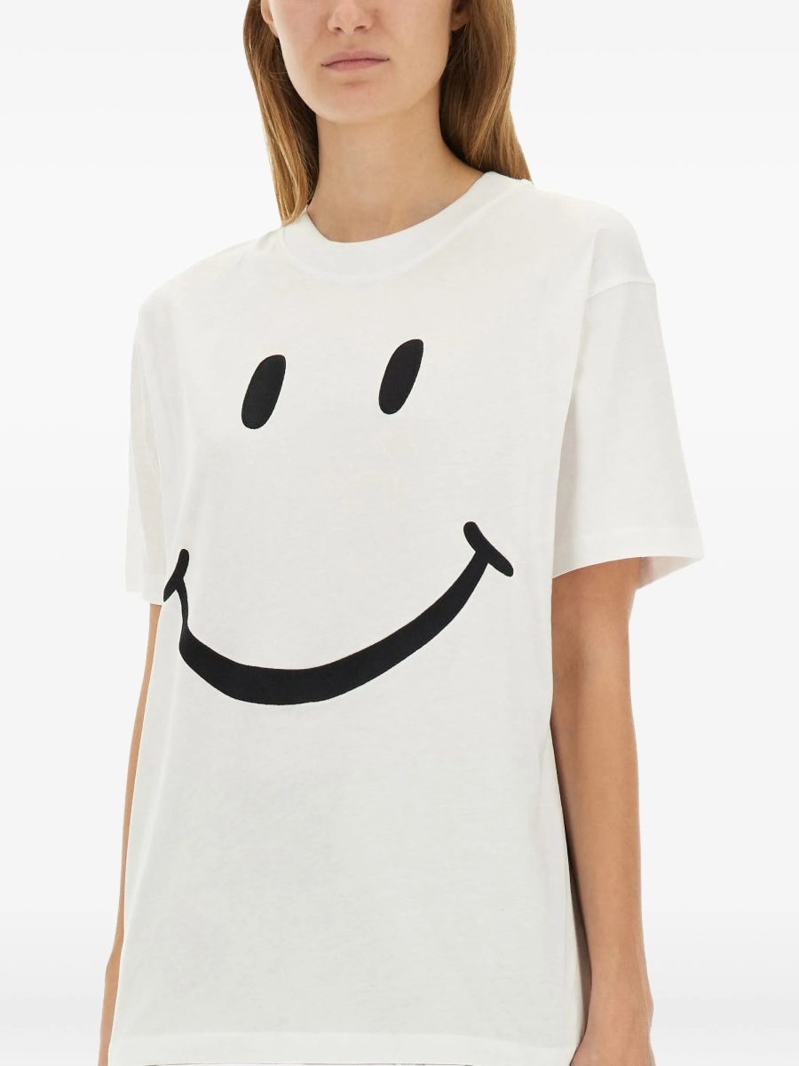 Tricou Moschino alb - Img 4